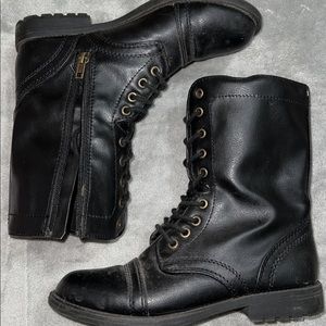 Black Combat Boots